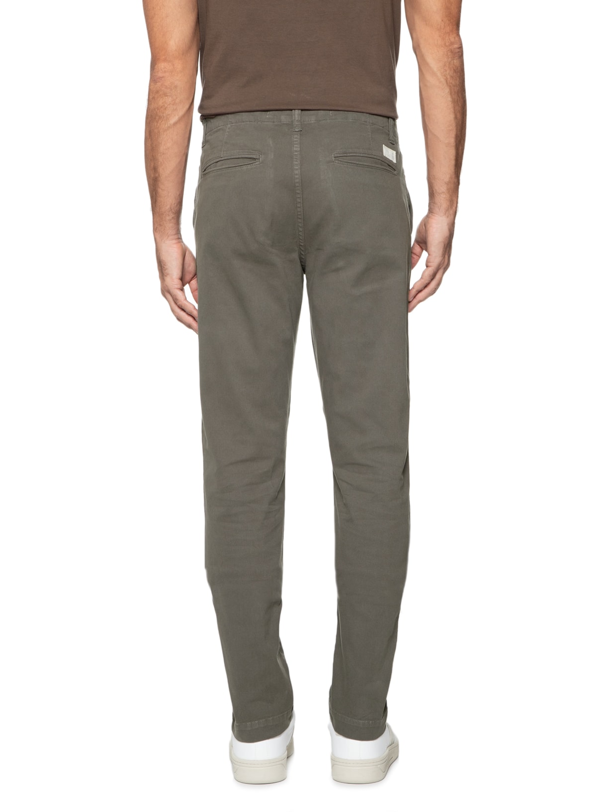 Calça Masculina Chino Cinza Pineapple