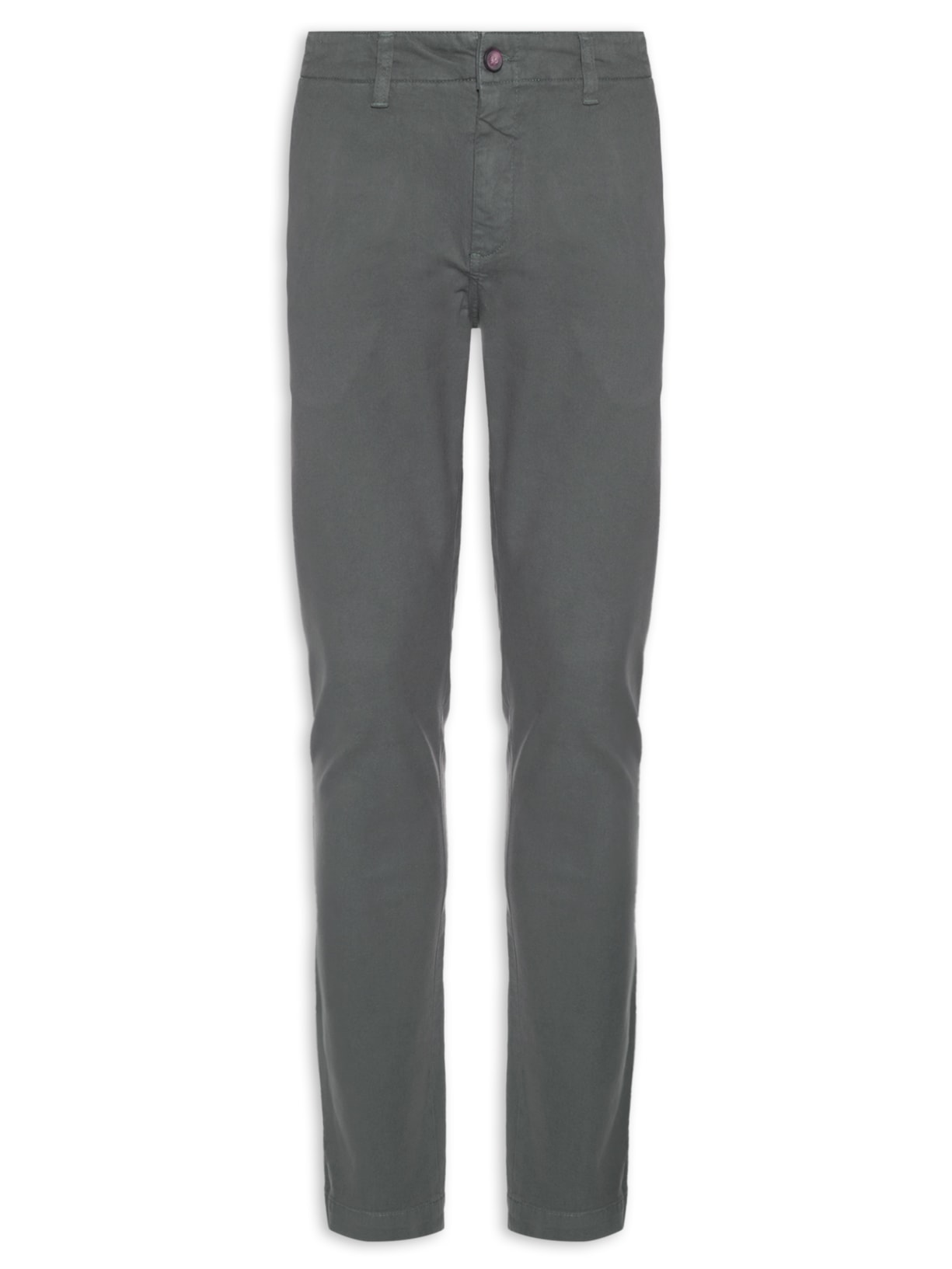 Calça Masculina Chino Cinza Pineapple