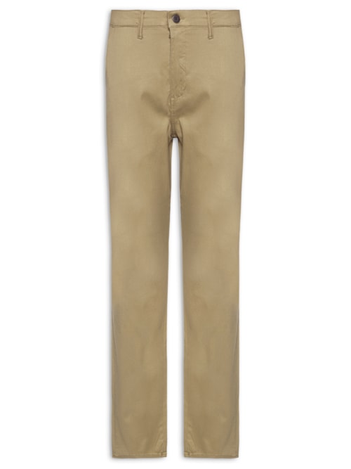 Calça Masculina Chino Color Clássica - Marrom