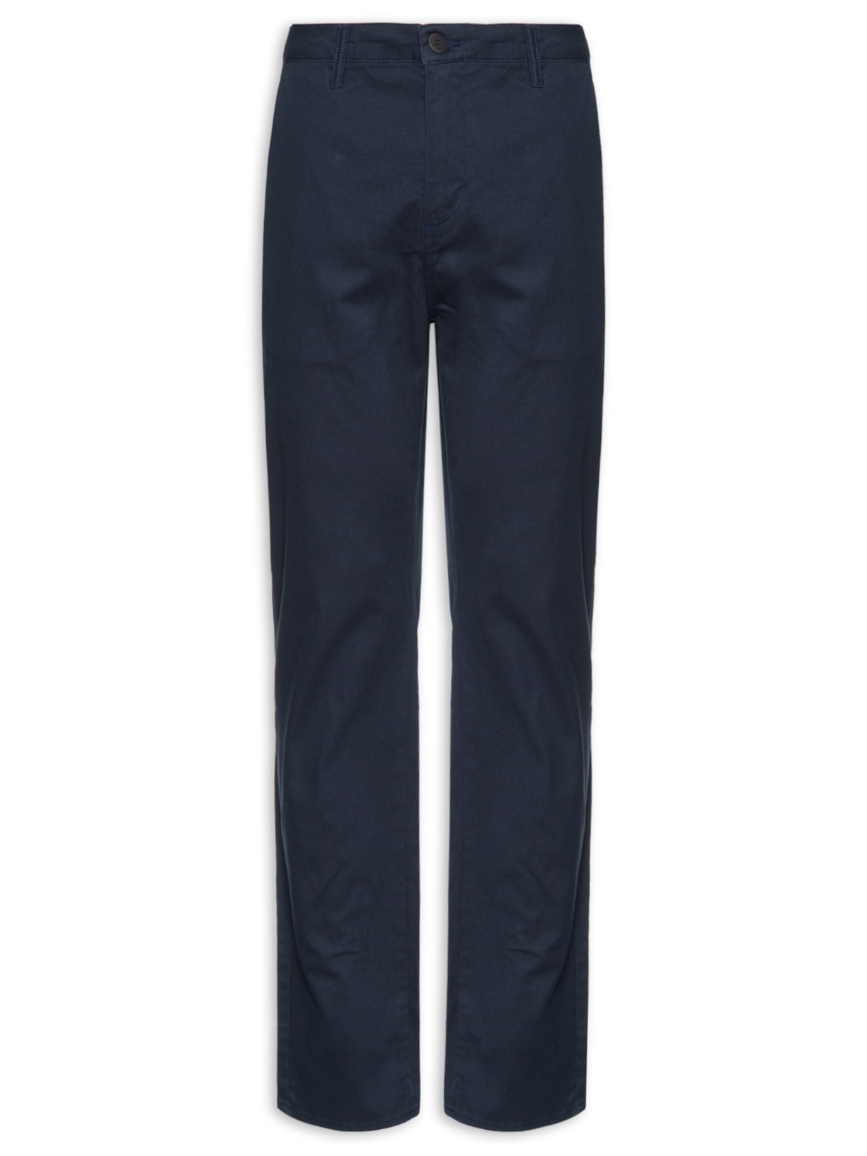 Calça Masculina Chino Color Clássico - Azul
