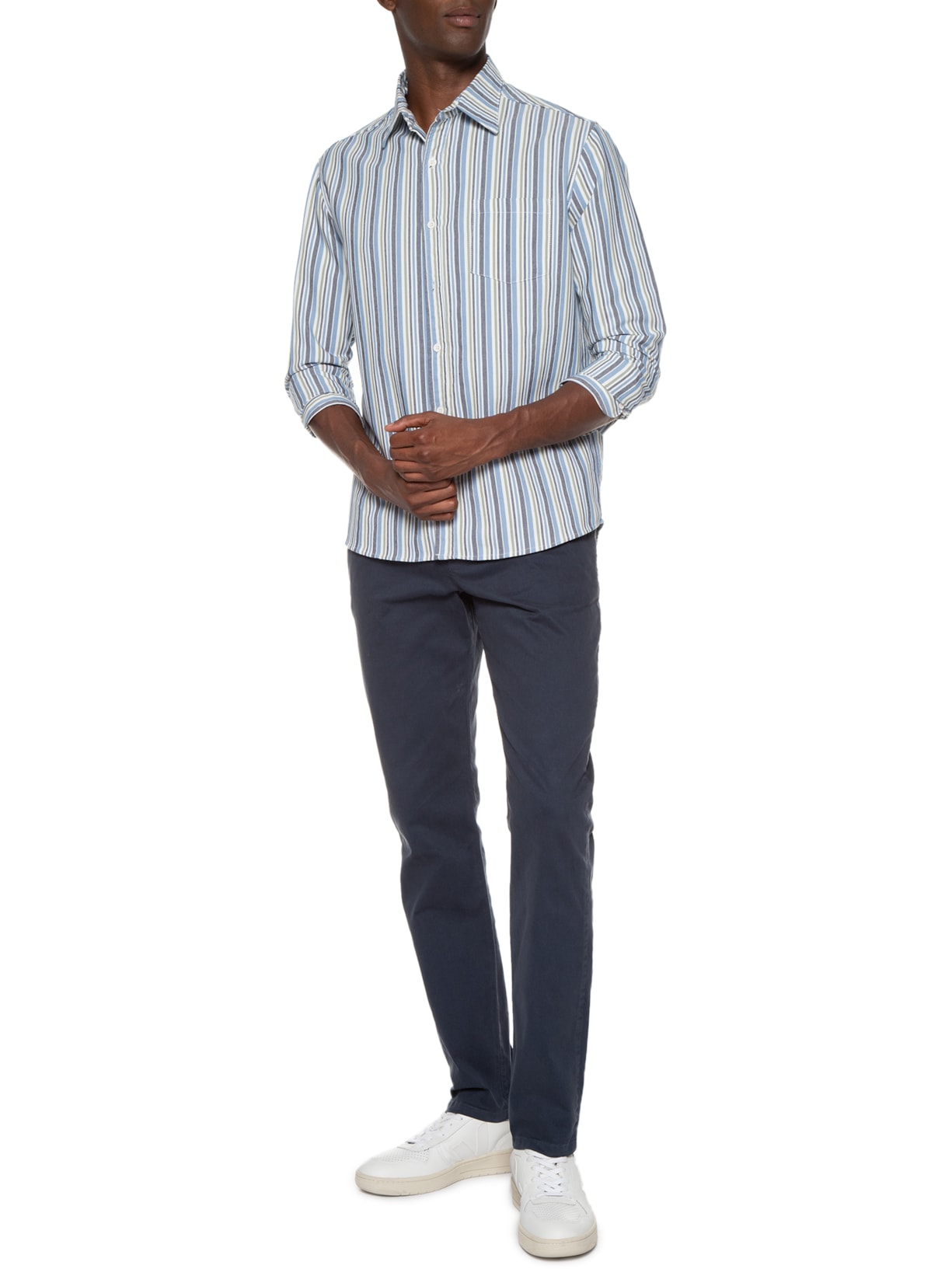 Calça Masculina Chino Colors Azul Richards