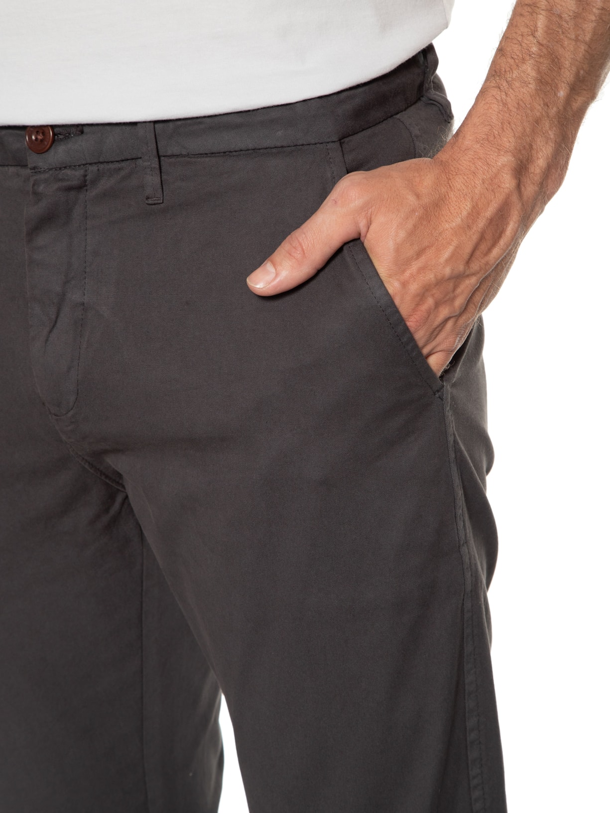 Calça Masculina Chino Colors Cinza Oficina Reserva