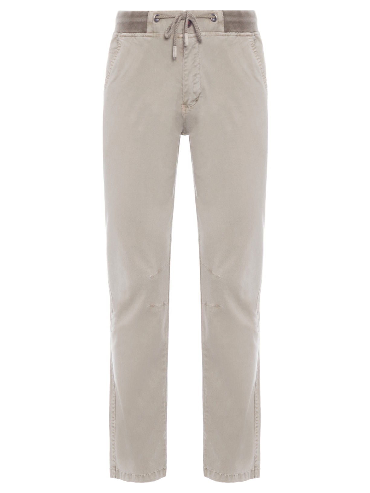 Calça Masculina Chino Com Elástico - Bege