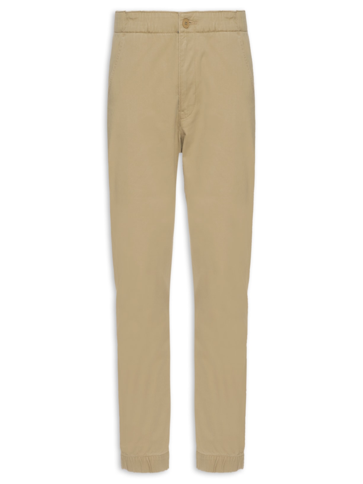 Calça Masculina Chino Jogger - Bege
