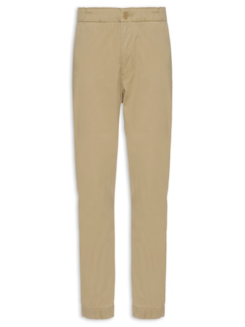 Calça Masculina Chino Jogger - Bege