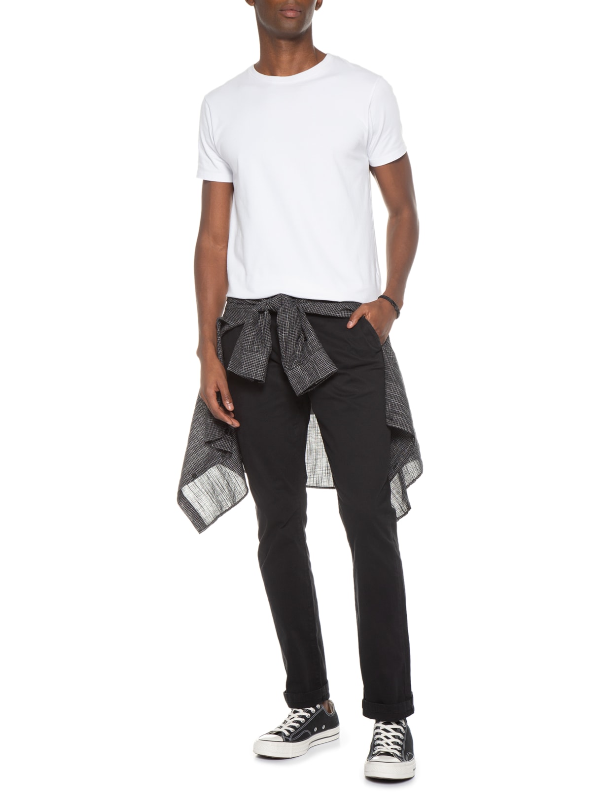 Calça Masculina Chino Jonny Preto Spirito Santo