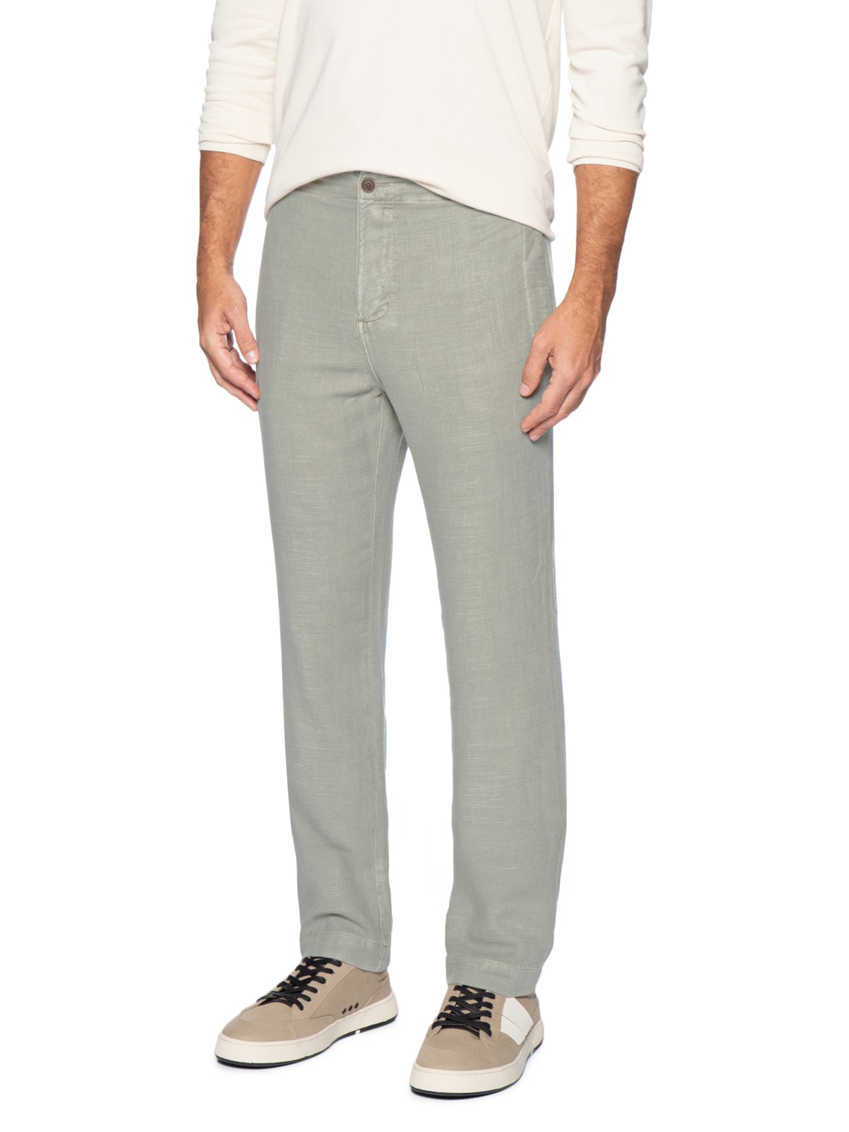 Calça Masculina Chino Megeve Cinza Austral