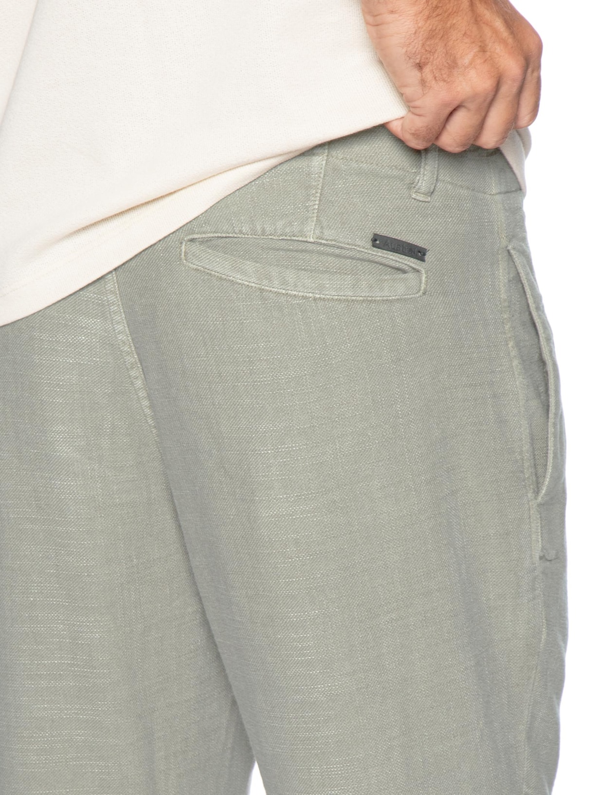Calça Masculina Chino Megeve Cinza Austral