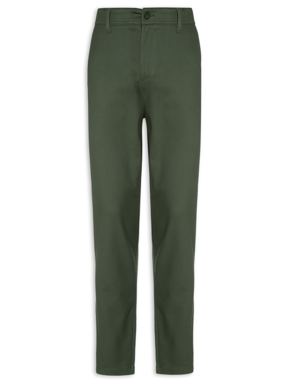 Calça Masculina Chino Reta Color - Verde