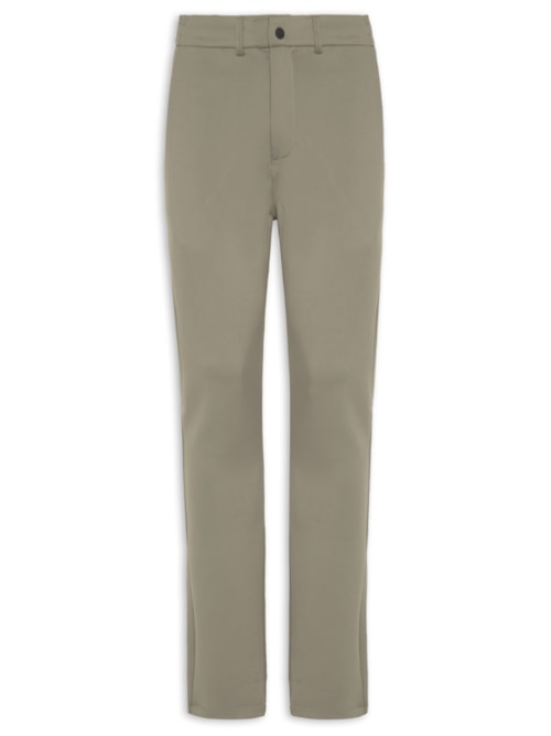 Calça Masculina Chino Scuba Super Slim Fit Moovex - Bege