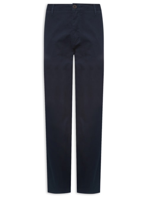 Calça Masculina Chino Slim - Azul