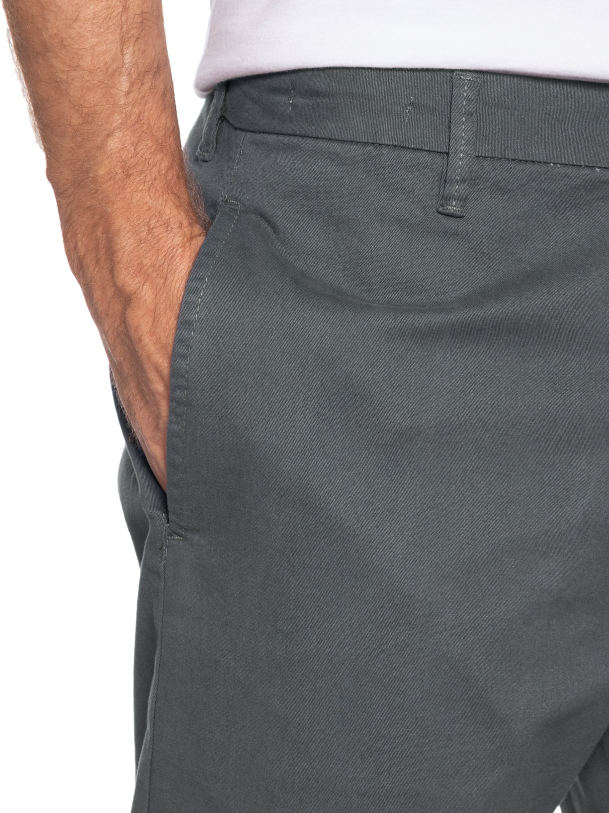 Calça Masculina Chino Slim Cinza Calvin Klein - White Label