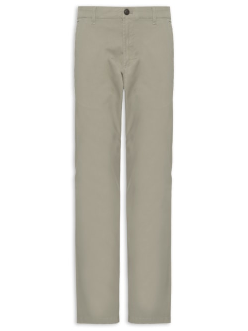 Calça Masculina Chino Slim Clássica - Marrom