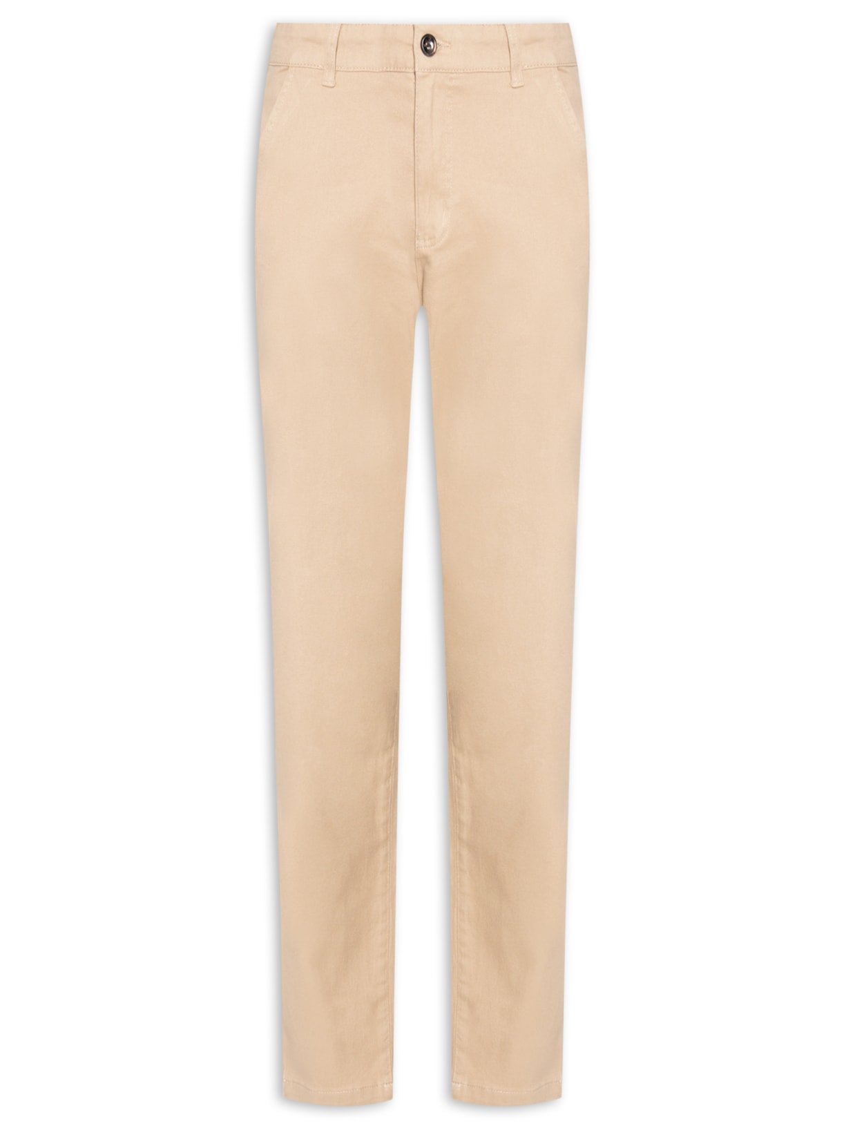 Calça Masculina Chino Slim Color - Bege