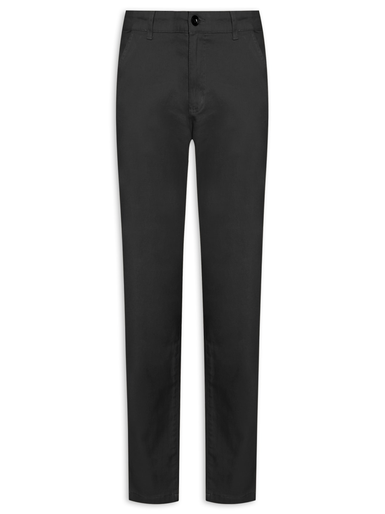 Calça Masculina Chino Slim Color - Preto