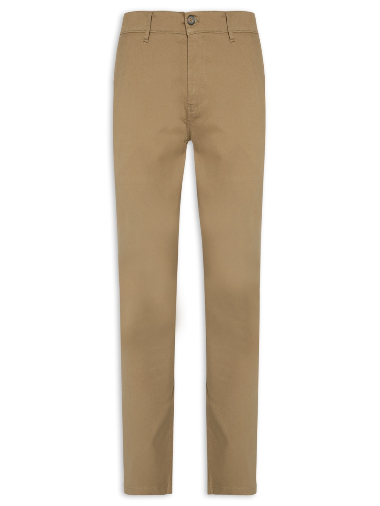 Calça Masculina Chino Slim Fit Color - Bege