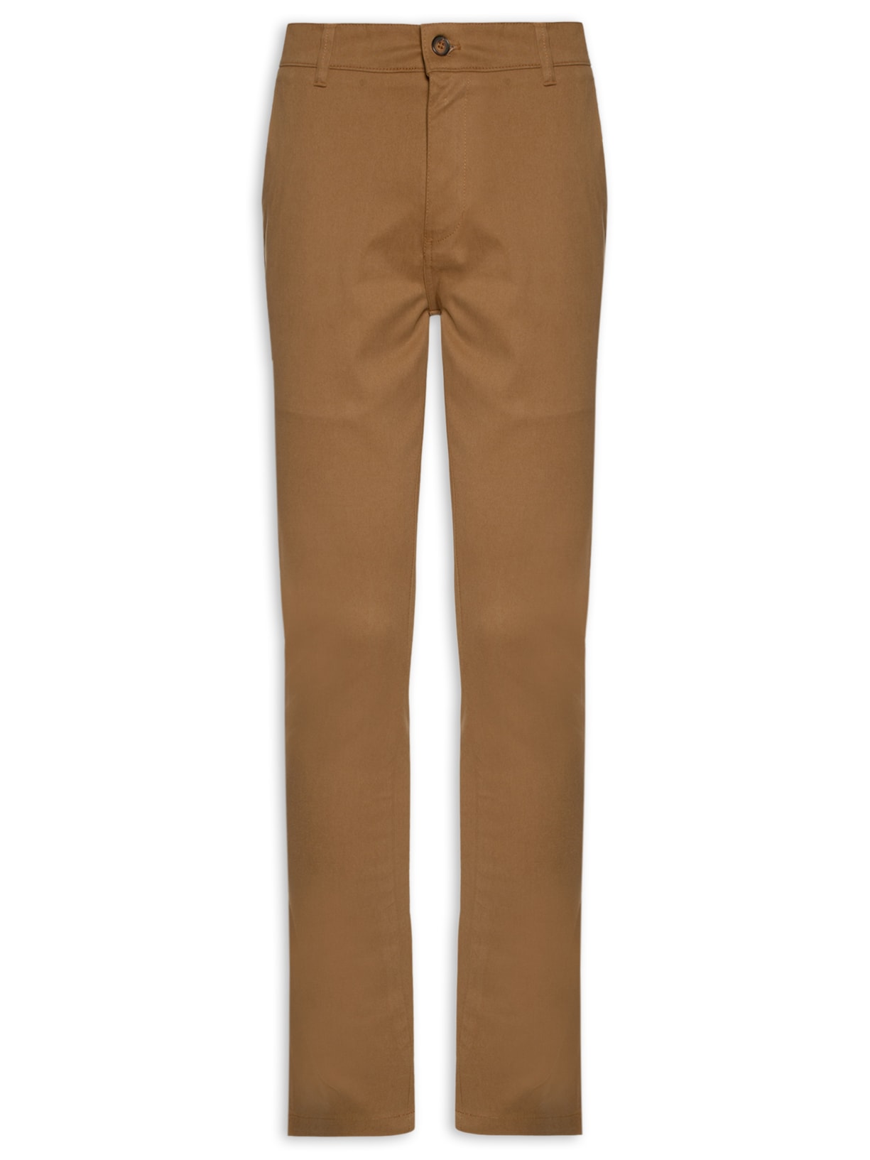 Calça Masculina Chino Slim Fit Color - Marrom
