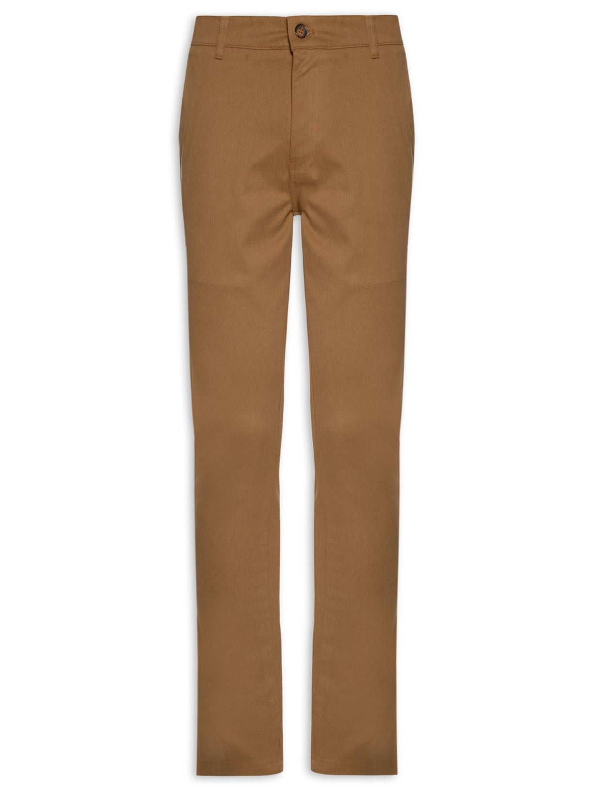 Calça Masculina Chino Slim Fit Color - Marrom