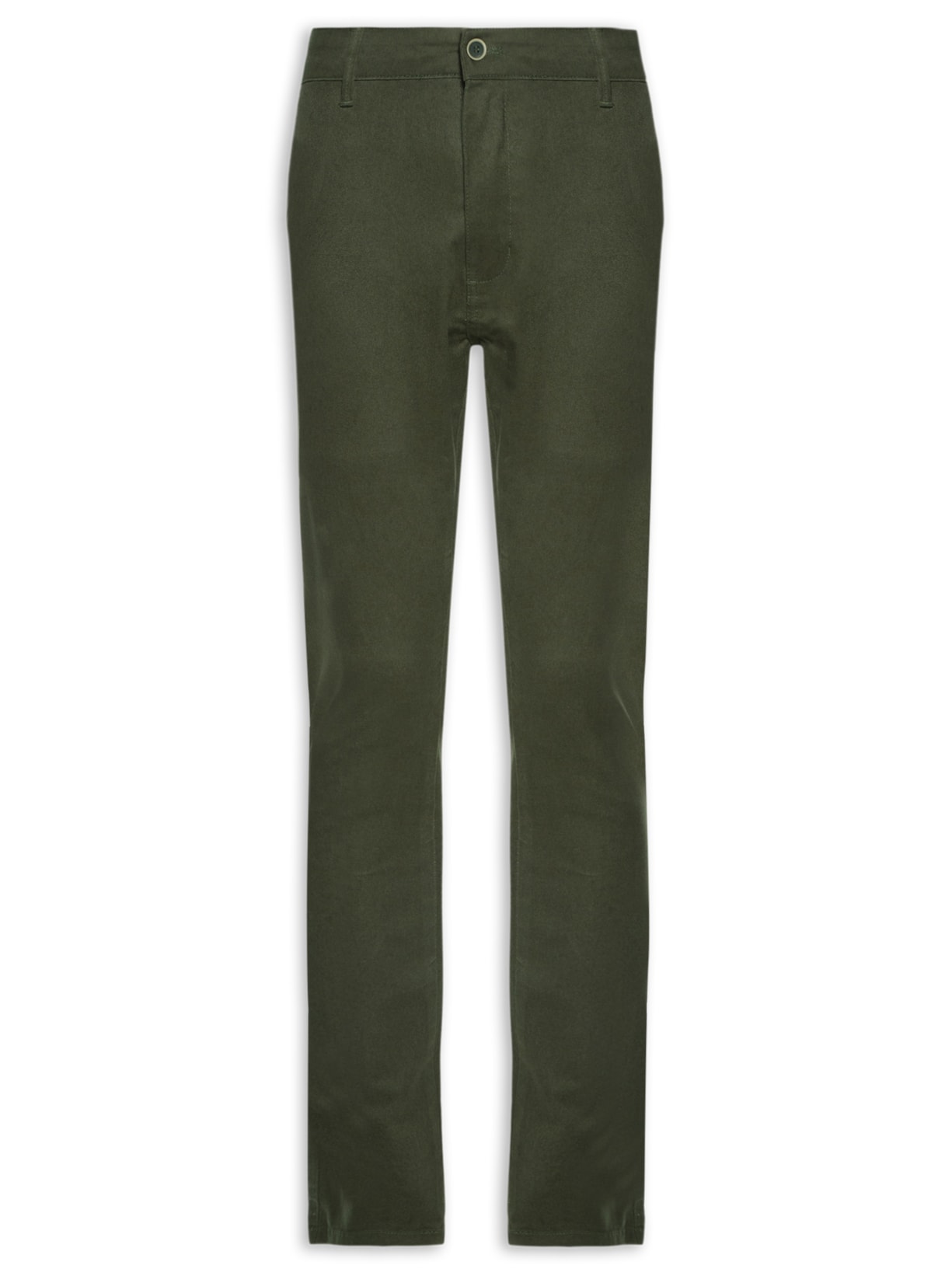 Calça Masculina Chino Slim Fit Color - Verde