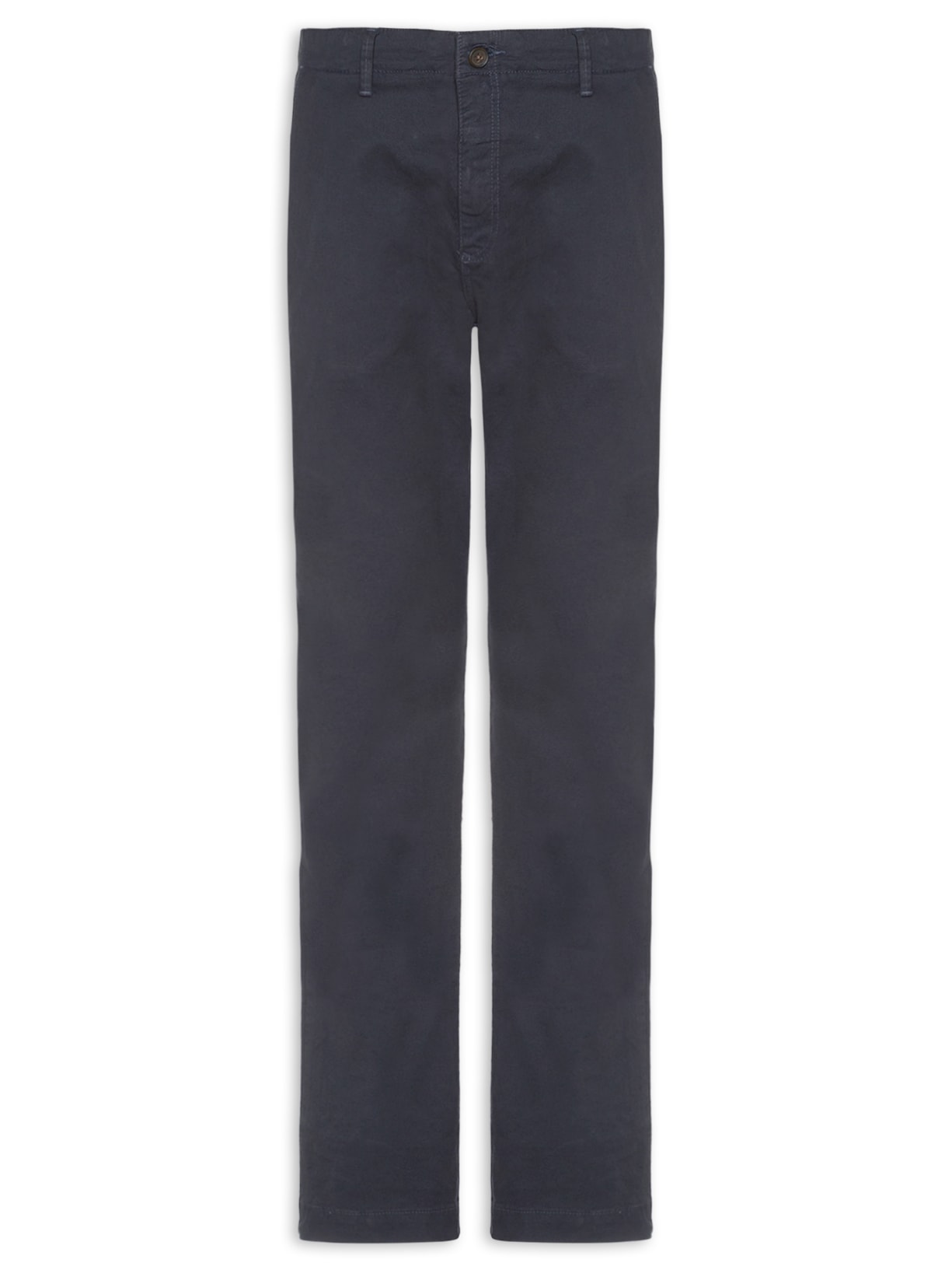 Calça Masculina Chino Slim Fit Sarja - Azul