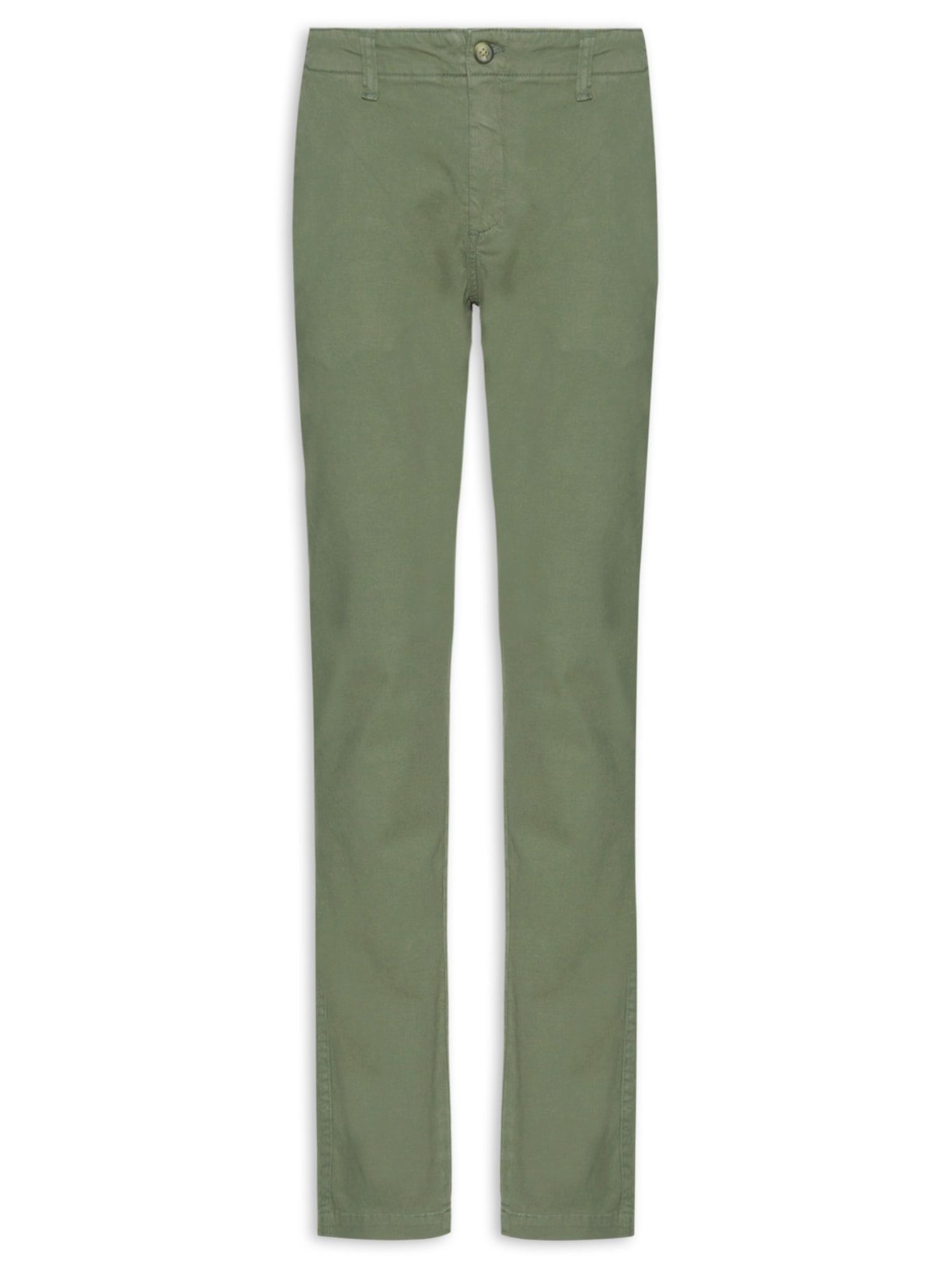 Calça Masculina Chino Slim Fit - Verde