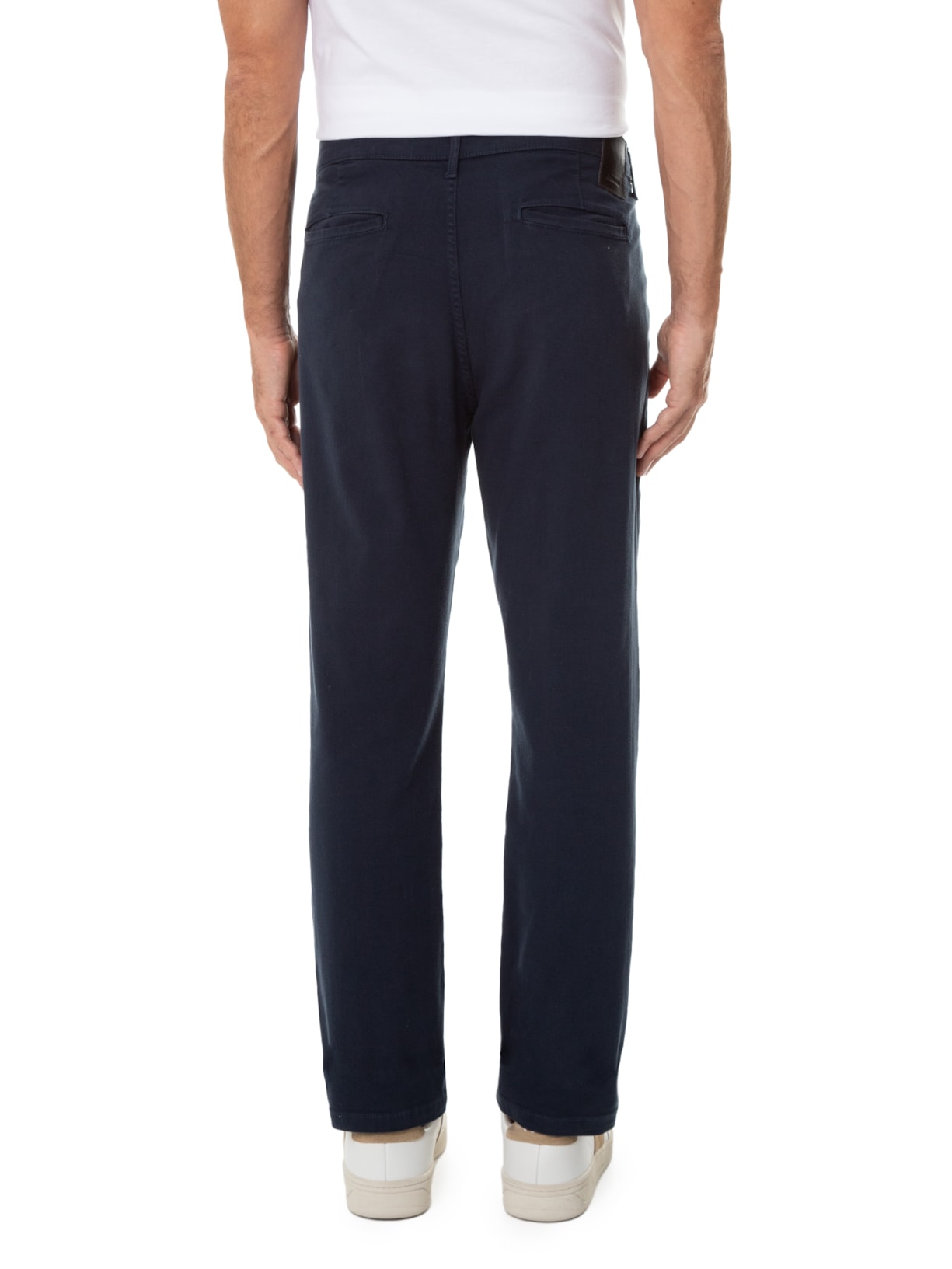 Calça Masculina Chino Slim Tinturada Básica Azul Aramis