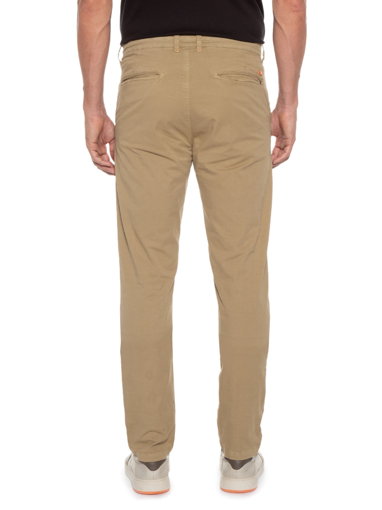Calça Masculina Chino Slim Ton Bege Jab