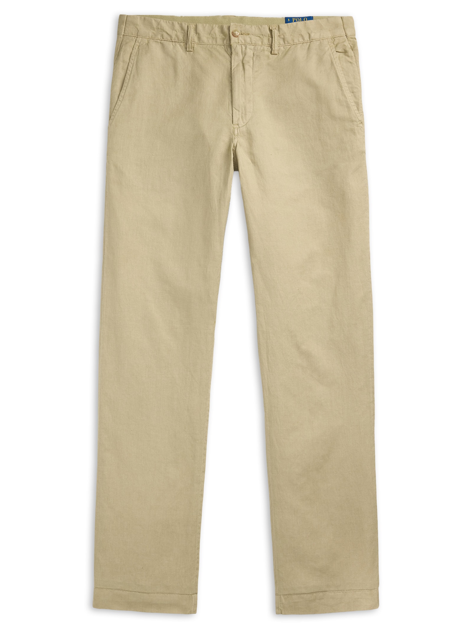 K*T様 Polo Ralph Lauren Bedford Chino Calça Masculina Chino Stf Bedford P Flat Front - Bege - Polo Ralph