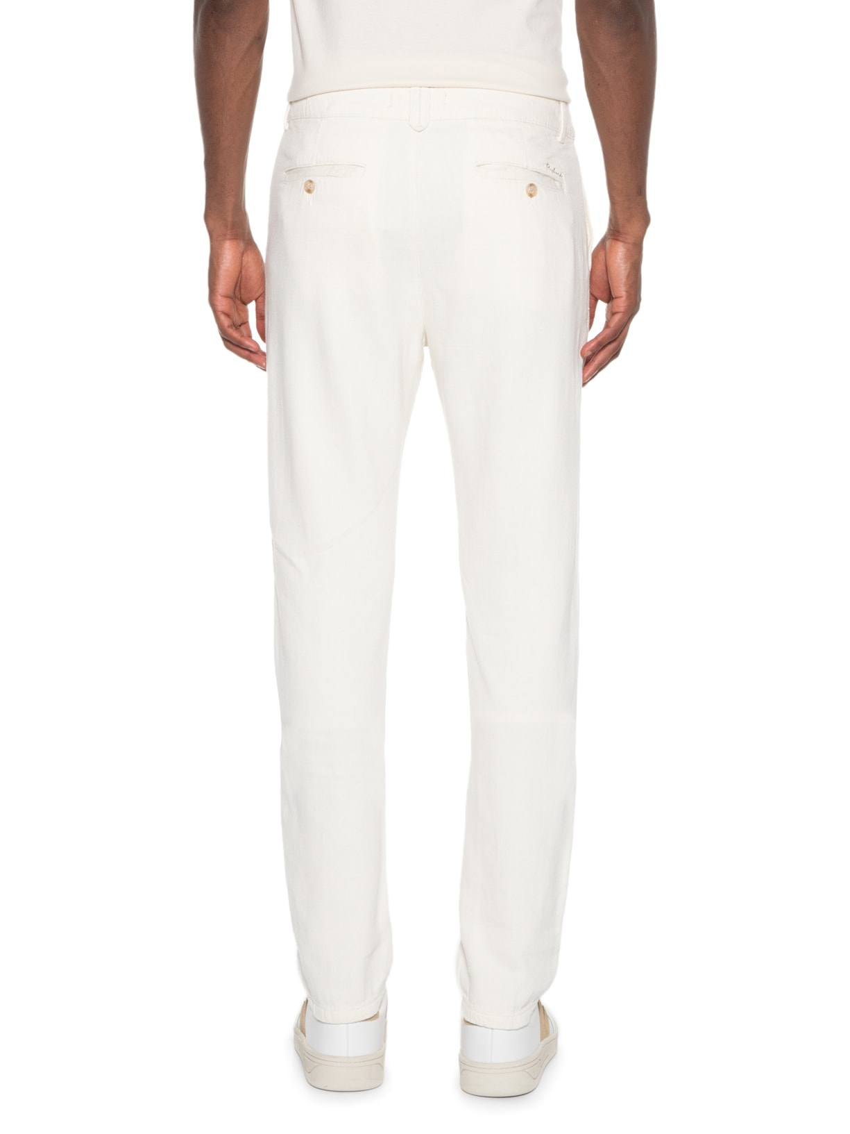 Calça Masculina Chino Viscolinho Bege Richards