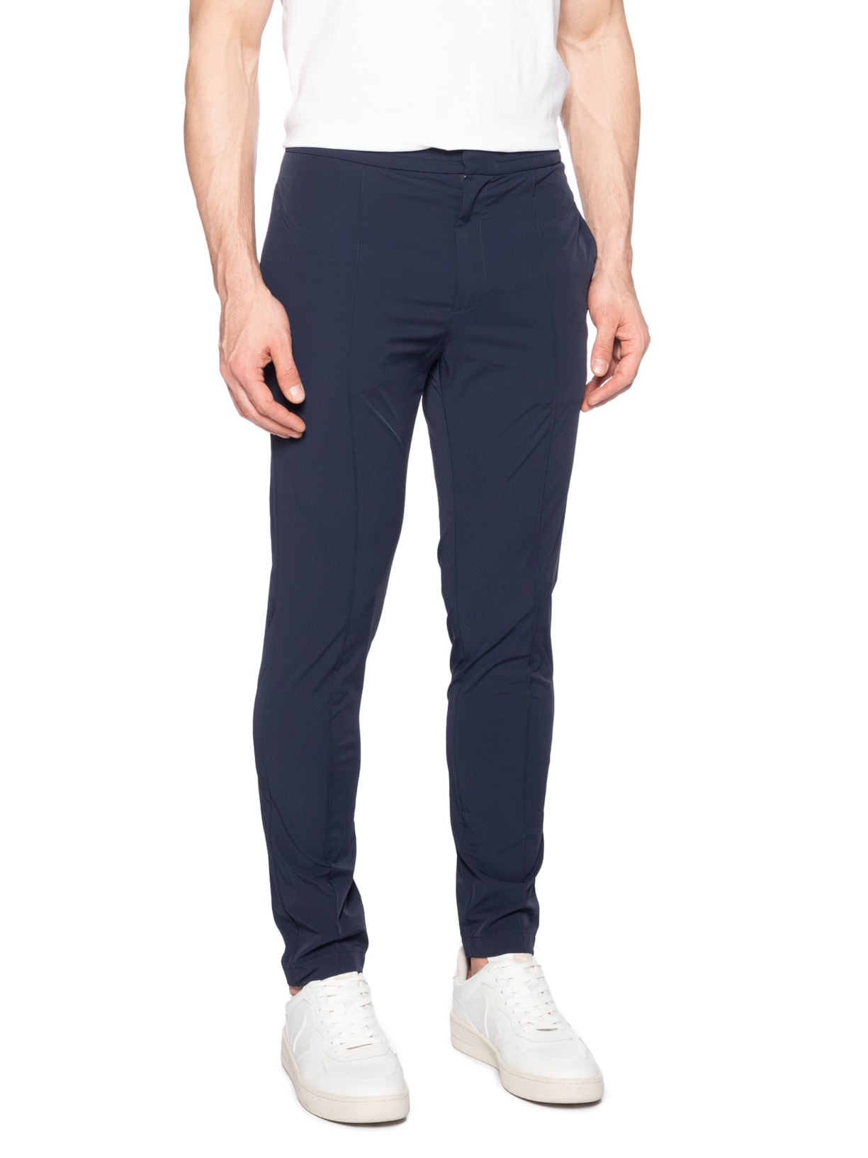 Calça Masculina Ck Nylon Stretch Azul  Calvin Klein - White Label