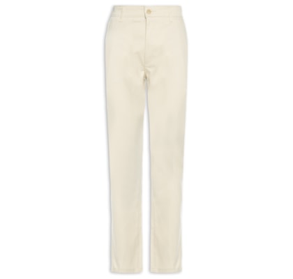 Calça Masculina Clássica Chino Reta - Bege