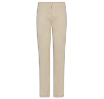 Calça Masculina Clássica Chino Reta - Bege