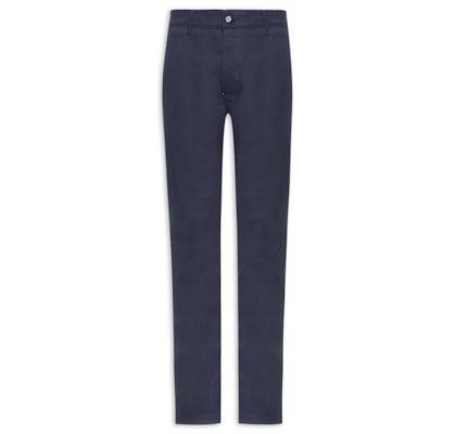 Calça Masculina Clássica Chino Slim - Azul