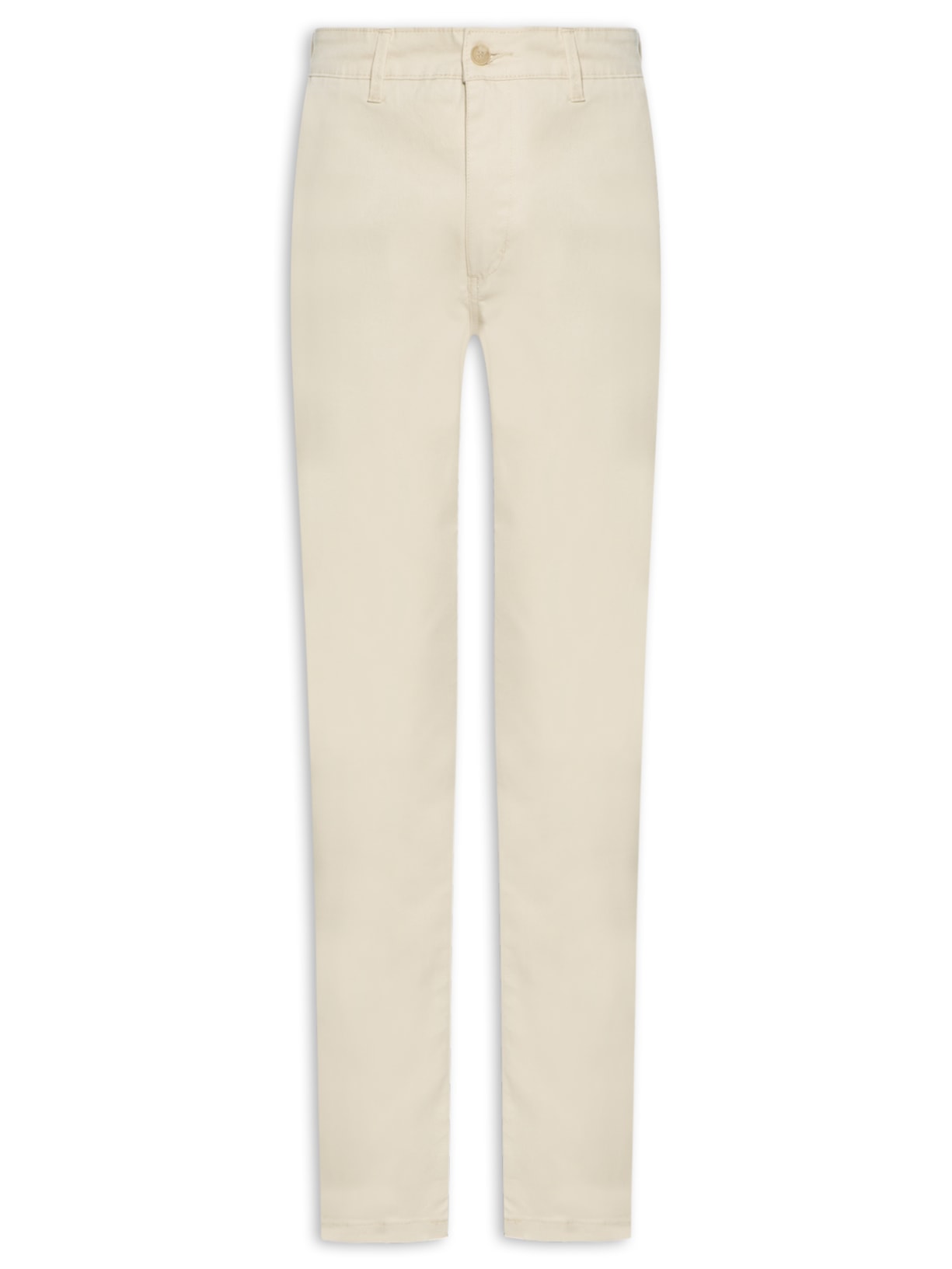 Calça Masculina Clássica Chino Slim - Bege