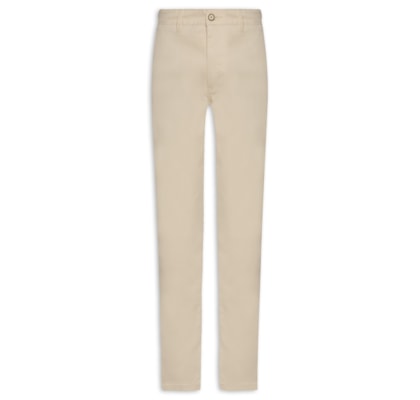 Calça Masculina Clássica Chino Slim - Marrom