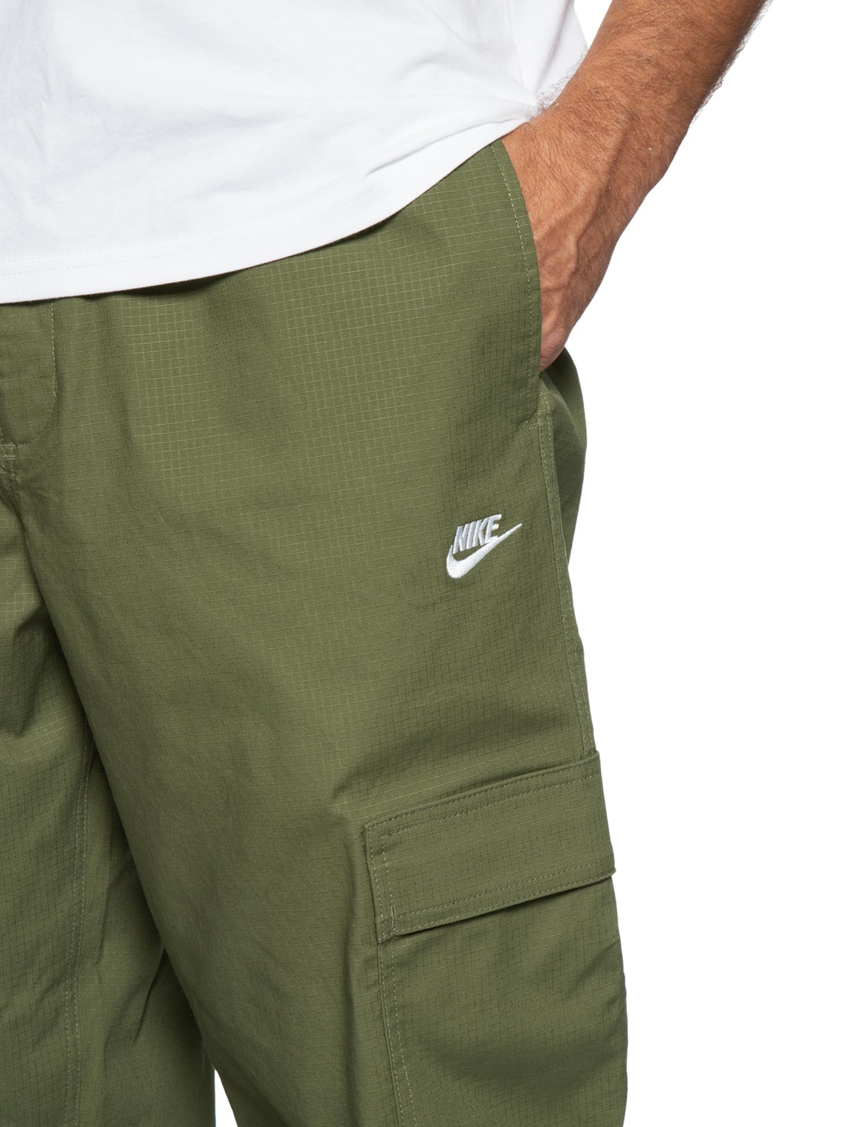 Calça Masculina Club Cargo Marrom Nike