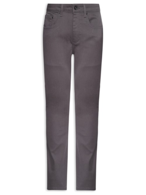 Calça Masculina Color 5 Pockets Skinny Power - Cinza