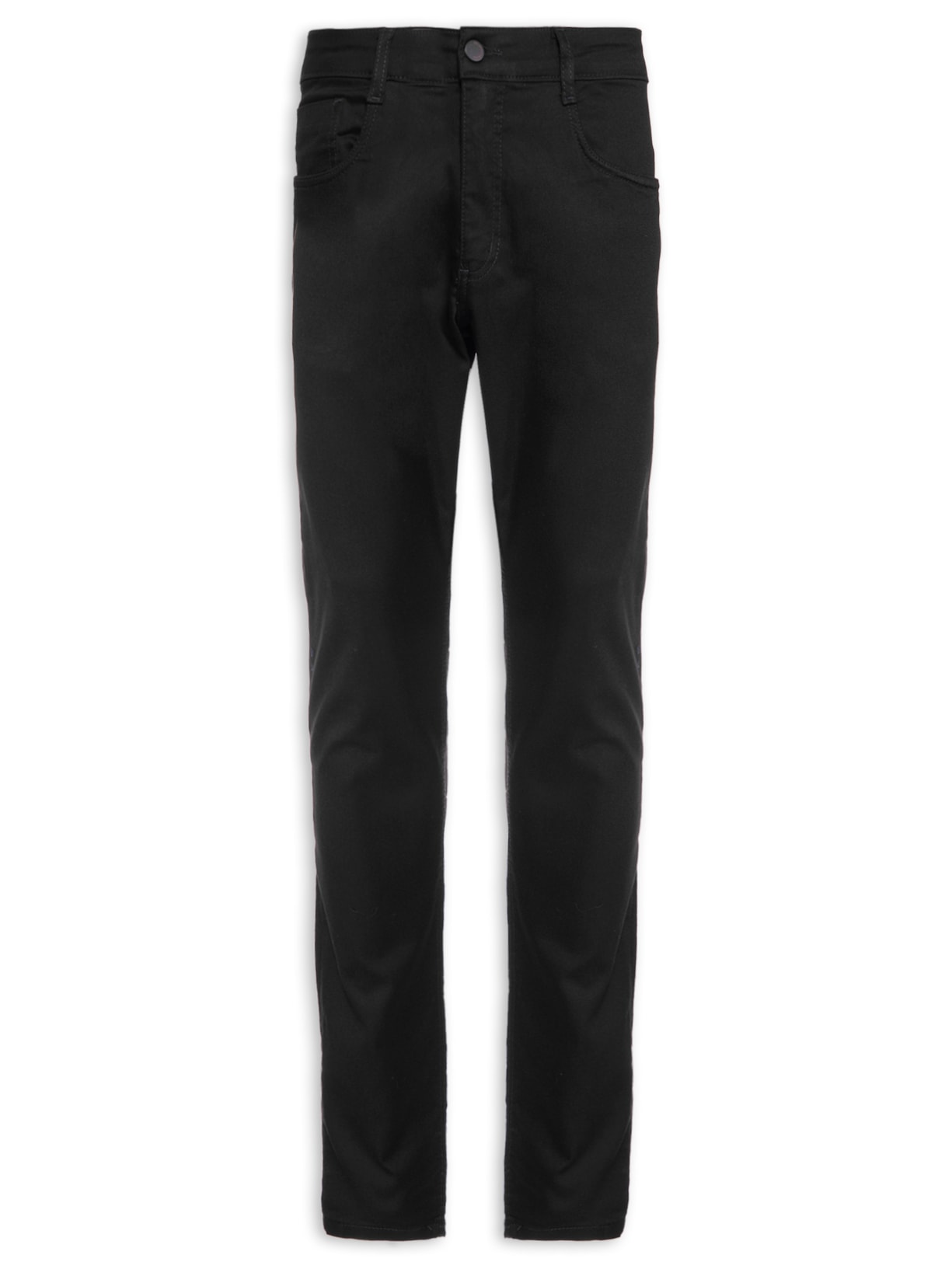 Calça Masculina Color Com Stretch - Preto