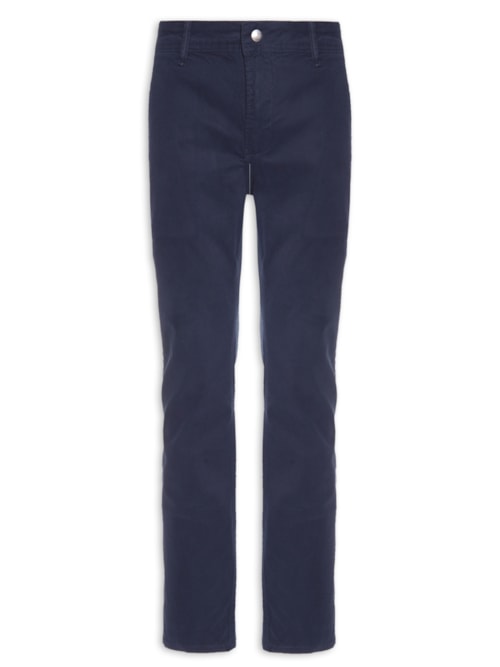 Calça Masculina Color Five Pockets Skinny - Azul