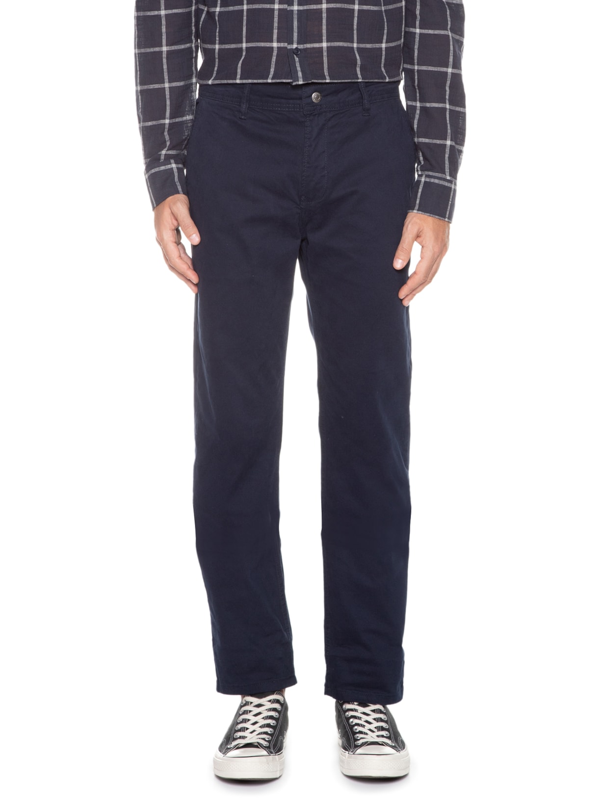 Calça Masculina Color Five Pockets Skinny Azul Calvin Klein Jeans