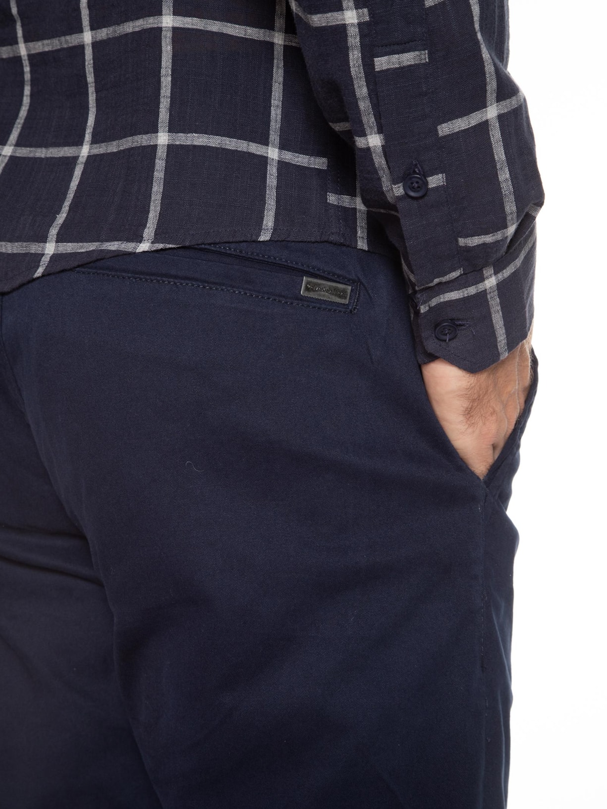 Calça Masculina Color Five Pockets Skinny Azul Calvin Klein Jeans