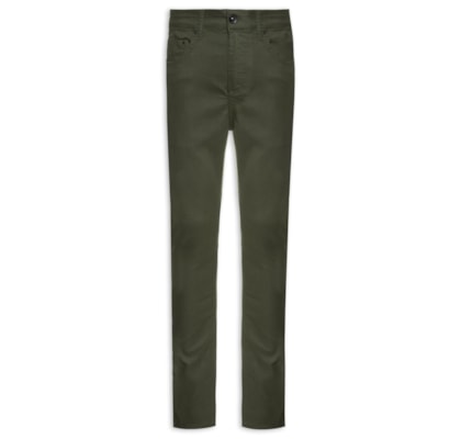 Calça Masculina Color Skinny Fit Power - Verde