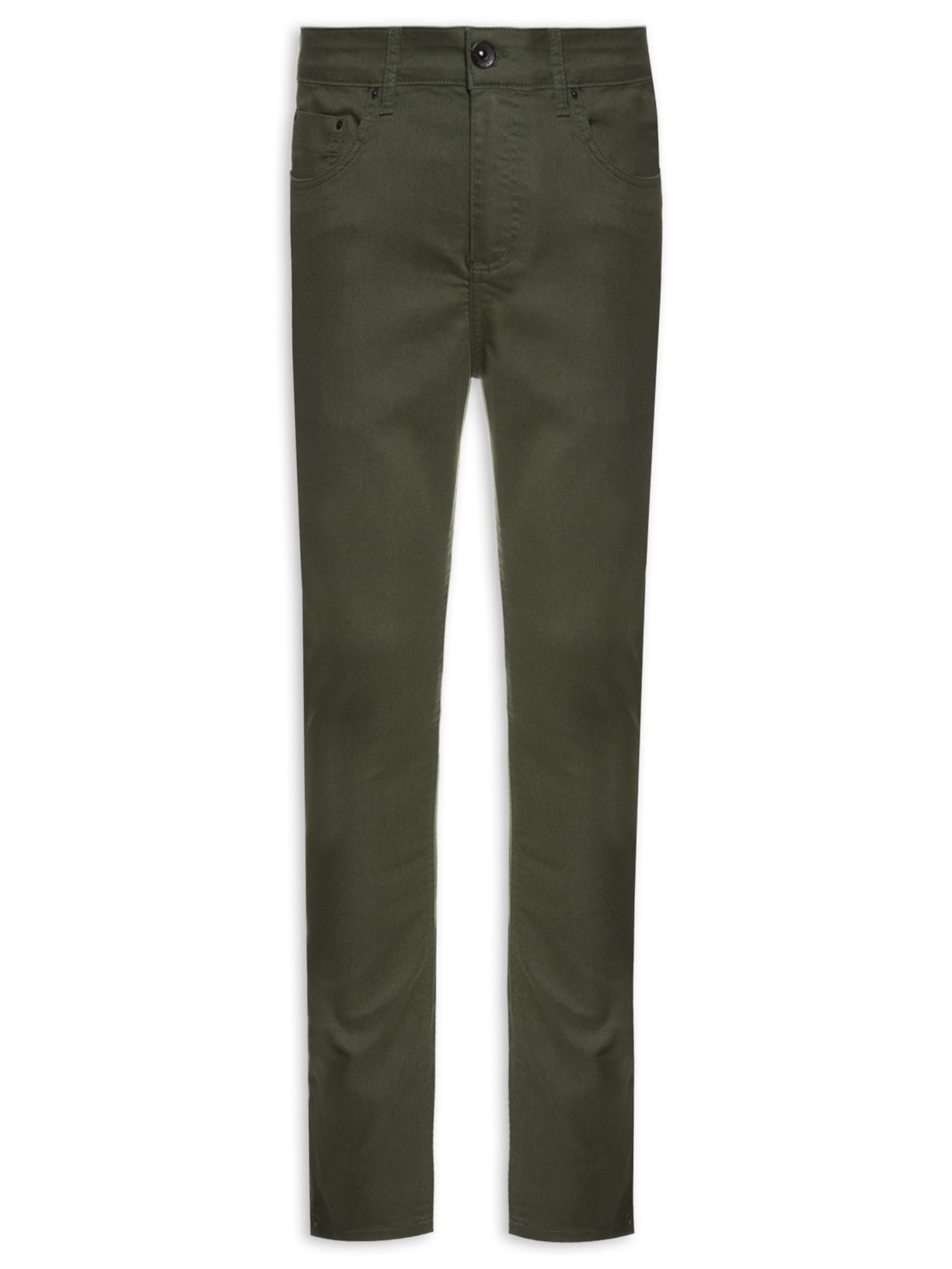 Calça Masculina Color Skinny Fit Power - Verde