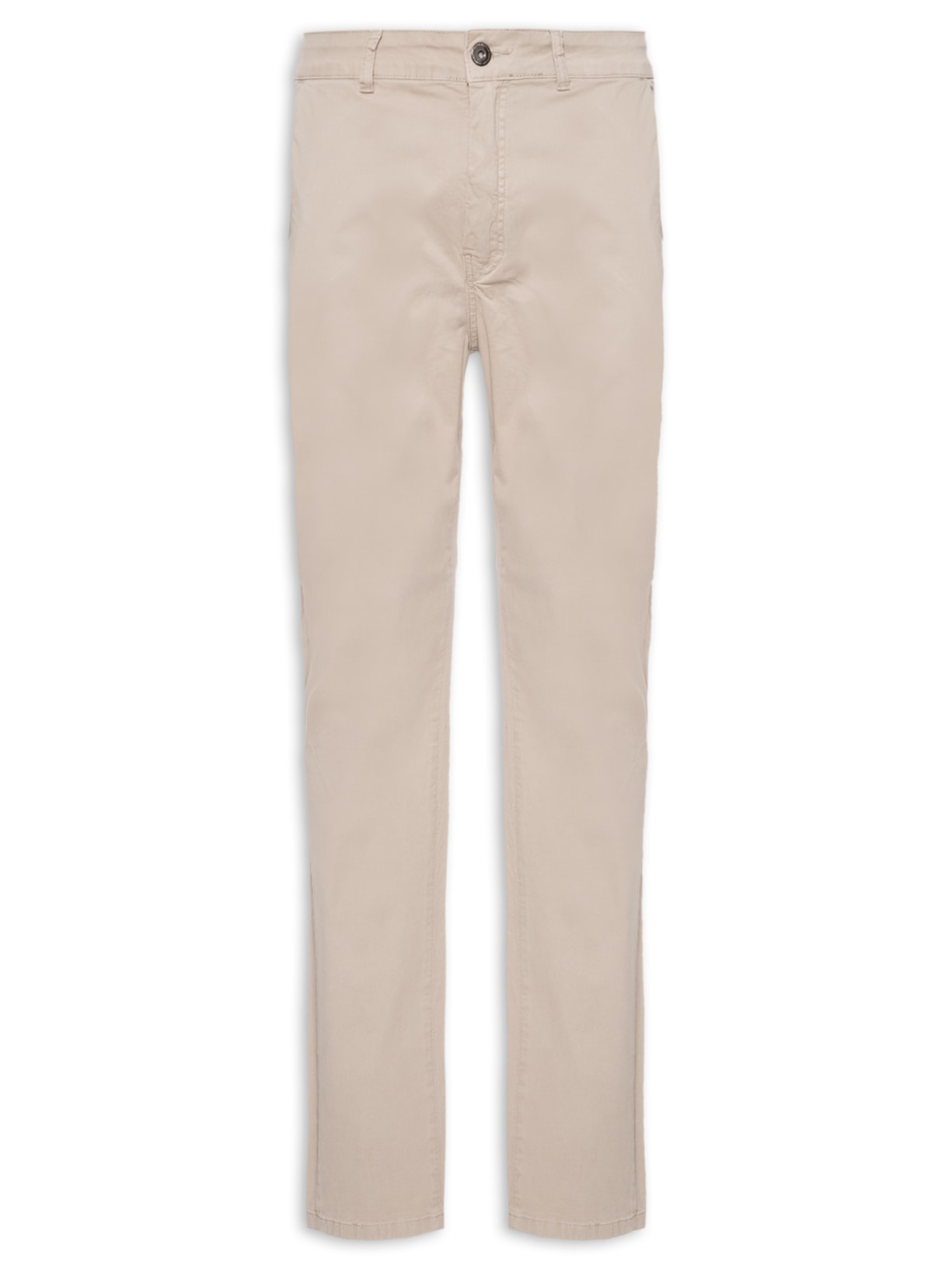 Calça Masculina Color Twill Power Slim B. Faca Bege Ellus