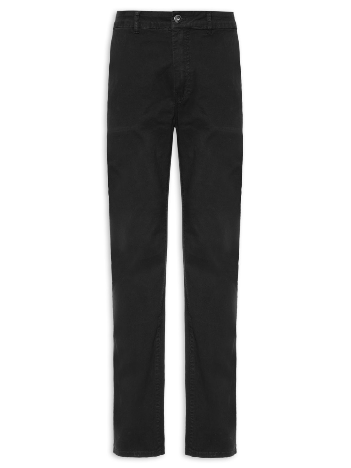 Calça Masculina Color Twill Power Slim B. Faca - Preto