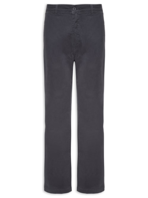 Calça Masculina Color Twill Power (Tradicional) Chino - Azul