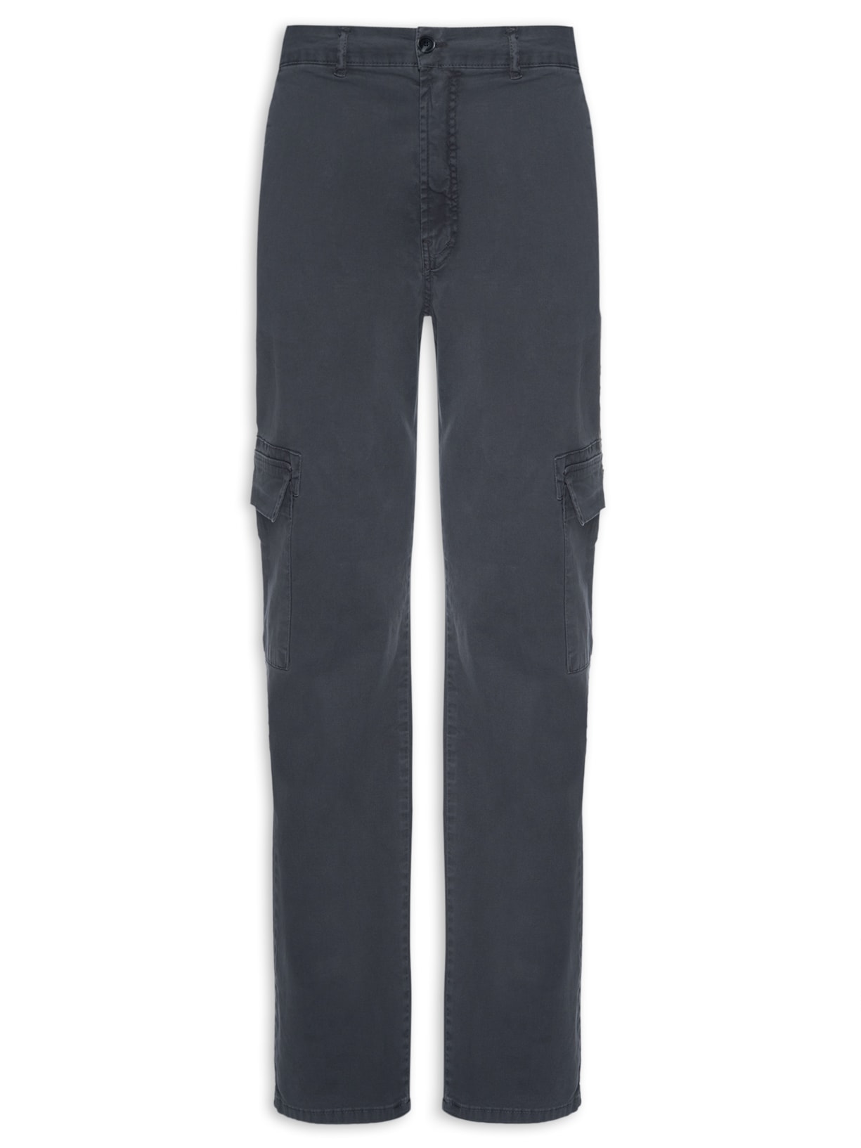 Calça Masculina Color Twill Tradicional Tokyo - Cinza