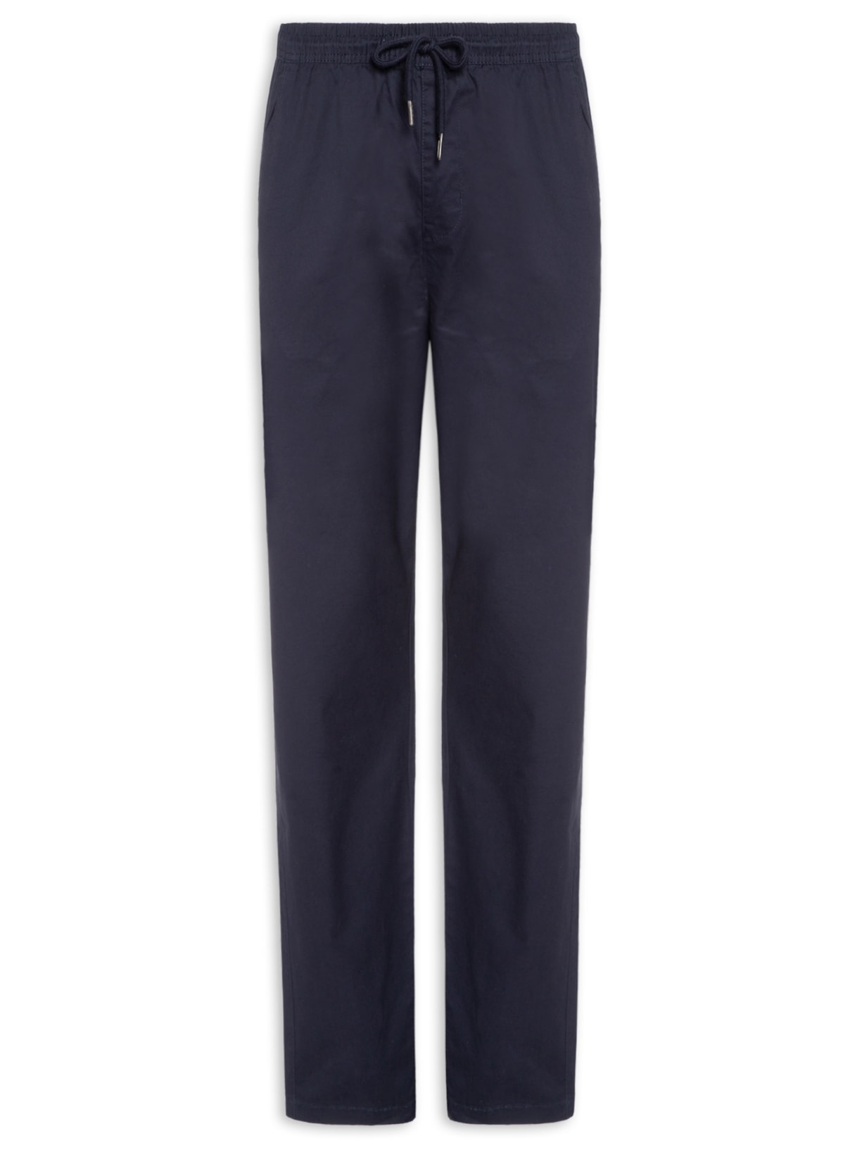 Calça Masculina Com Elástico Na Cintura - Azul