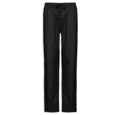Calça Masculina Com Elástico Na Cintura - Preto