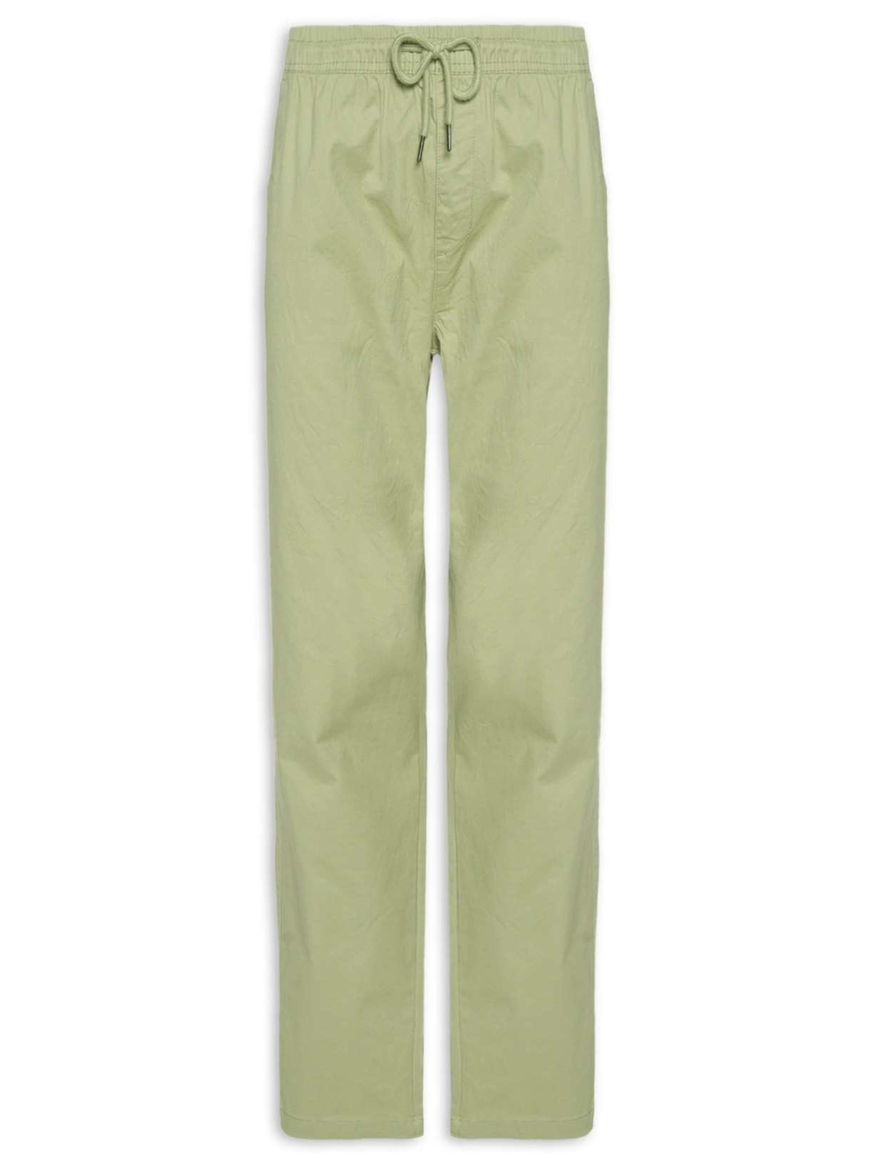 Calça Masculina Com Elástico Na Cintura - Verde